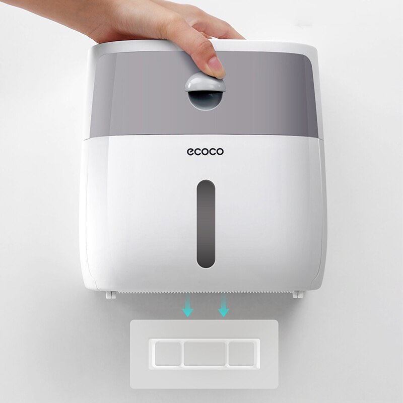 Waterproof Toilet Paper Holder For Toilet Paper Towel Holder Bathroom Dispenser Storage Box Toilet Roll Holder Wall Mounted