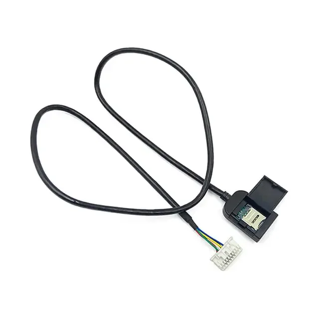 Adaptateur de fente de carte SIM pour Android, limitation radio GPS, connecteur de câble 4G 20 broches, pièce de rechange de fils, accessoires de voiture: Default Title