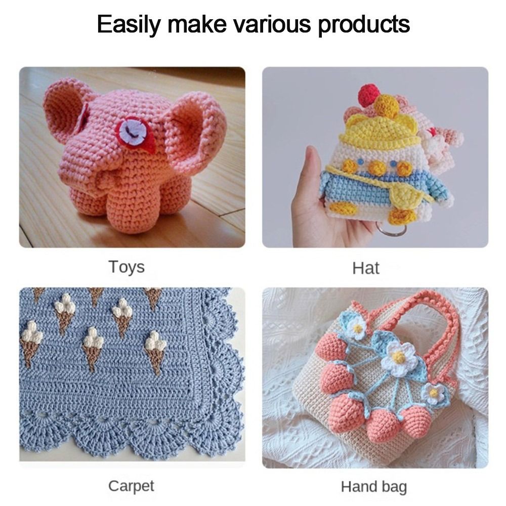 Ganchos de ganchillo de doble extremo, agujas de ganchillo doradas, agujas de tejer para suéter, tejido artesanal, herramienta de ganchillo hecha a mano, 1 piezas