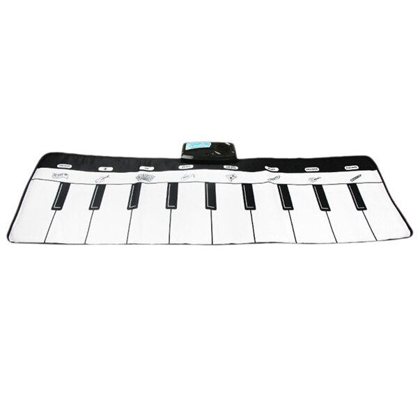 Premium piano dansmatta rolig musikalisk step 'n' play matta för barn - framför klassiska låtar med fötterna - bra idé för