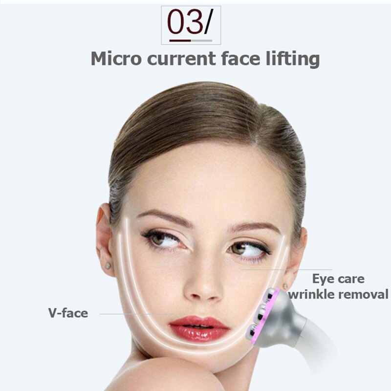 Mini Electric Eye Massager Facial Care Vibration EMS Eye Care Anti Wrinkles Dark Circle Removal Face Lifting Tightening Device