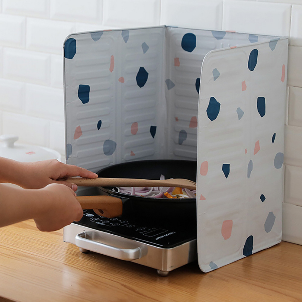 Keuken Fornuis Plaat Deflector Plaat Isolatie Vel Aluminium Isolatie Koken Bescherming Gereedschap Keuken Gadget # Sw