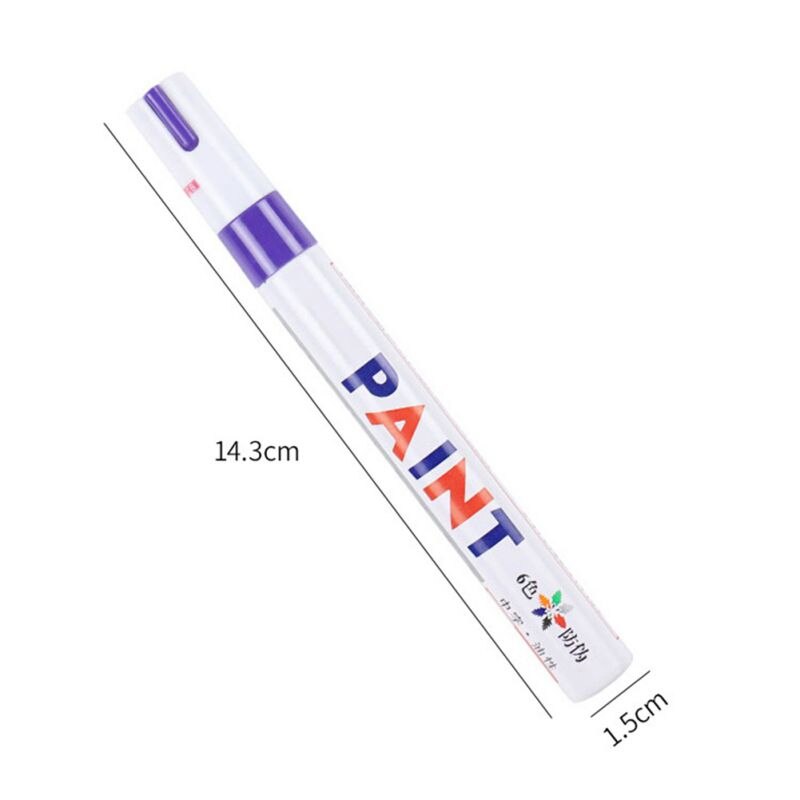 Tile Marker Tegel Marker Repair Wall Pen Non Toxic marker do płytek for Tiles Floor Cement Marking Pen Home Improvement Tool: Purple