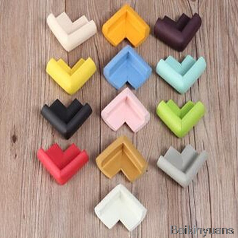 Safety Anti-collision Corner Protector 8pcs L-shaped Widened Baby Cabinet Lock Cabinet Doors Child Plastic Right Angle