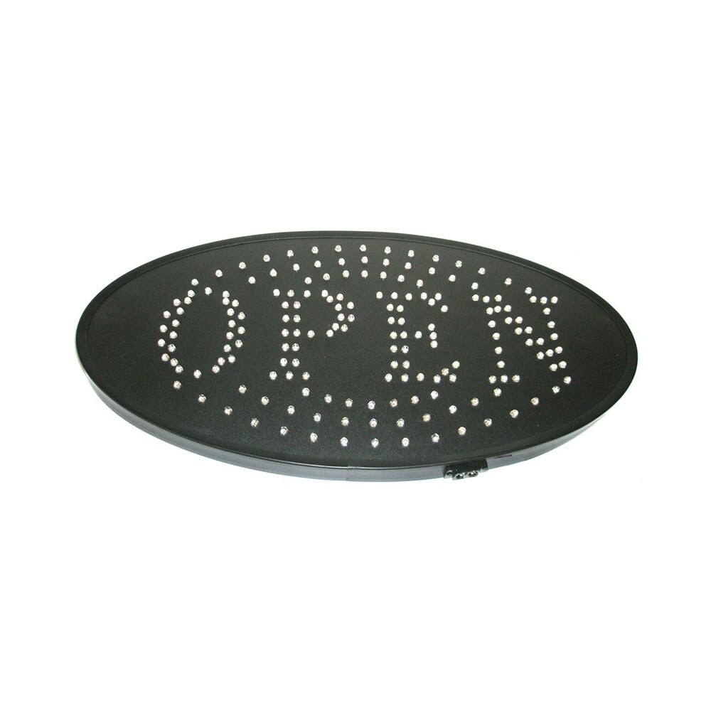 LED advertising Light Animated Oval LED Neon Light Open Sign