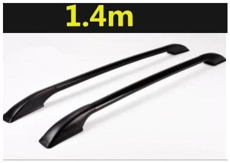 1.2 M-1.6 M Lange Auto Aluminium Imperiaal Bagagedrager Bar Hatchba Auto En Kleine Suv Universal accessoires 2 Stks/set: size 1.4m2
