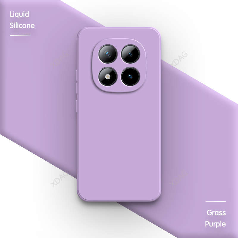 Original Phone Case for Xiaomi Redmi Note 15 Pro Plus Pro+ Note15 15Pro 5G Liquid Silicone Soft Simple Back Cover Funda Carcasas