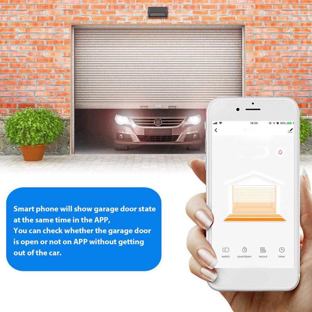 Wifi switch smart garage door opener controller intelligent time control one-key control remote control garage door controller