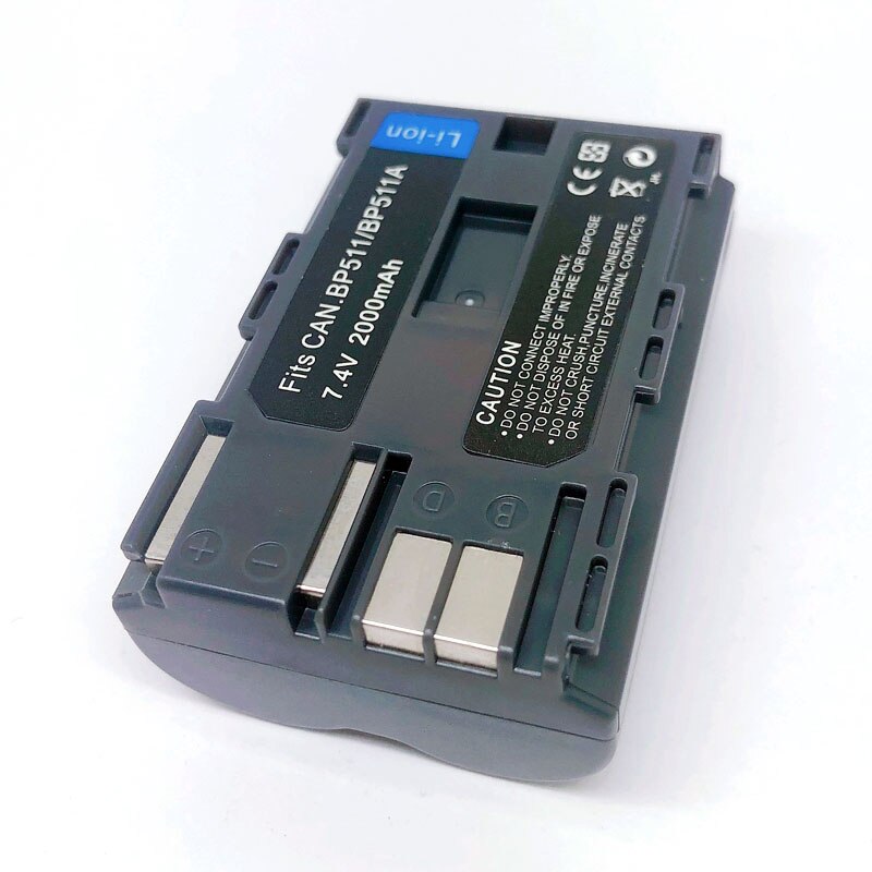 BP-511A BP-511 Bp 511 511A 512 BP511 BP511A BP-512 Batterij Voor Canon Eos 300D 50D 40D 30D 20D 5D MV300i 10D L10 G6 G5 G3 G2 G1