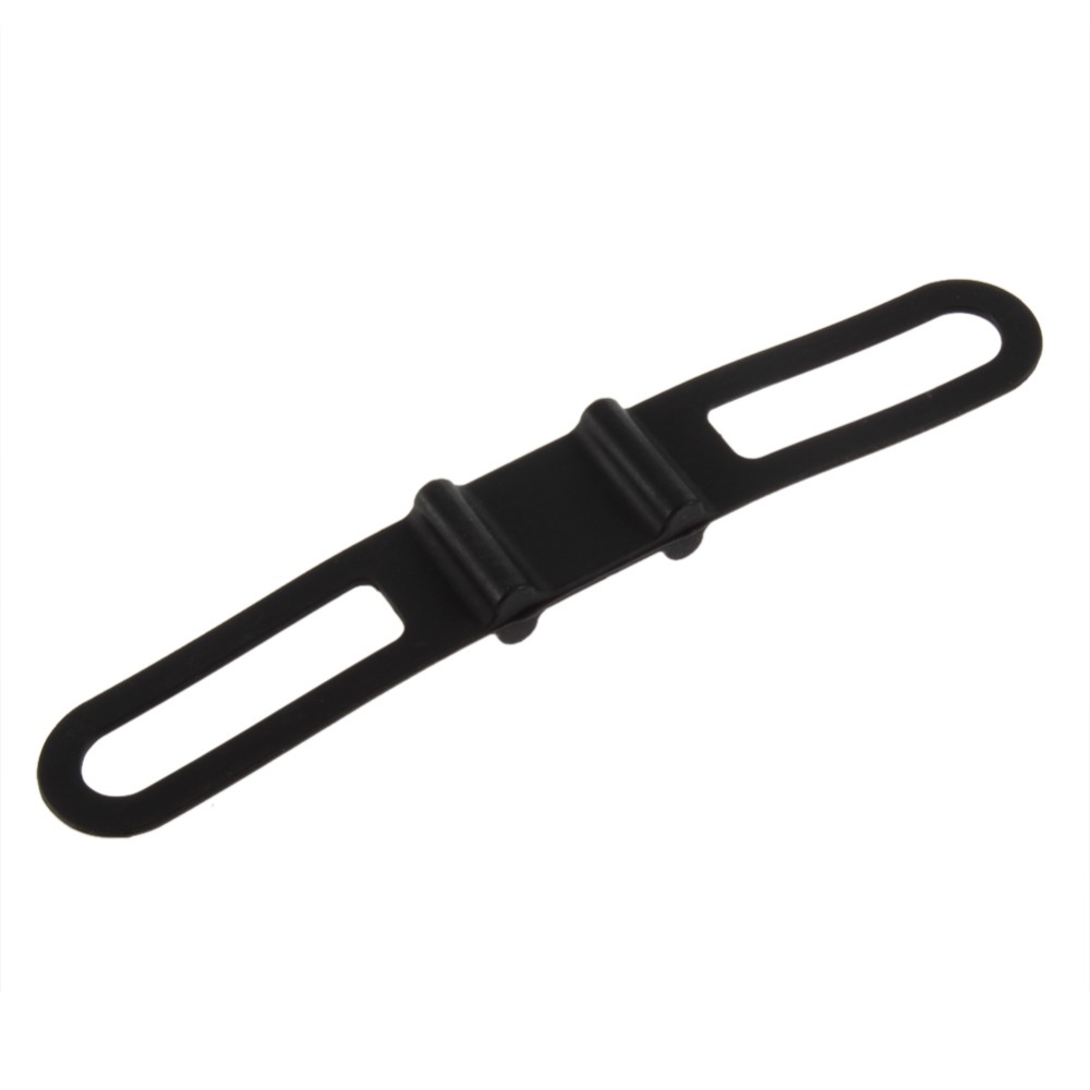 Cycling Bike Fiets Siliconen Elastiek Bandage Zaklamp Mount Holder