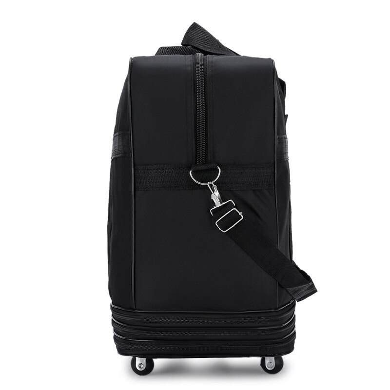 Grote Capaciteit Spinner Bagage Waterdicht Mannen Vrouwen Oxford Trolley Case Black Reistas 27 34 Inch Rolling Bagage XA544F