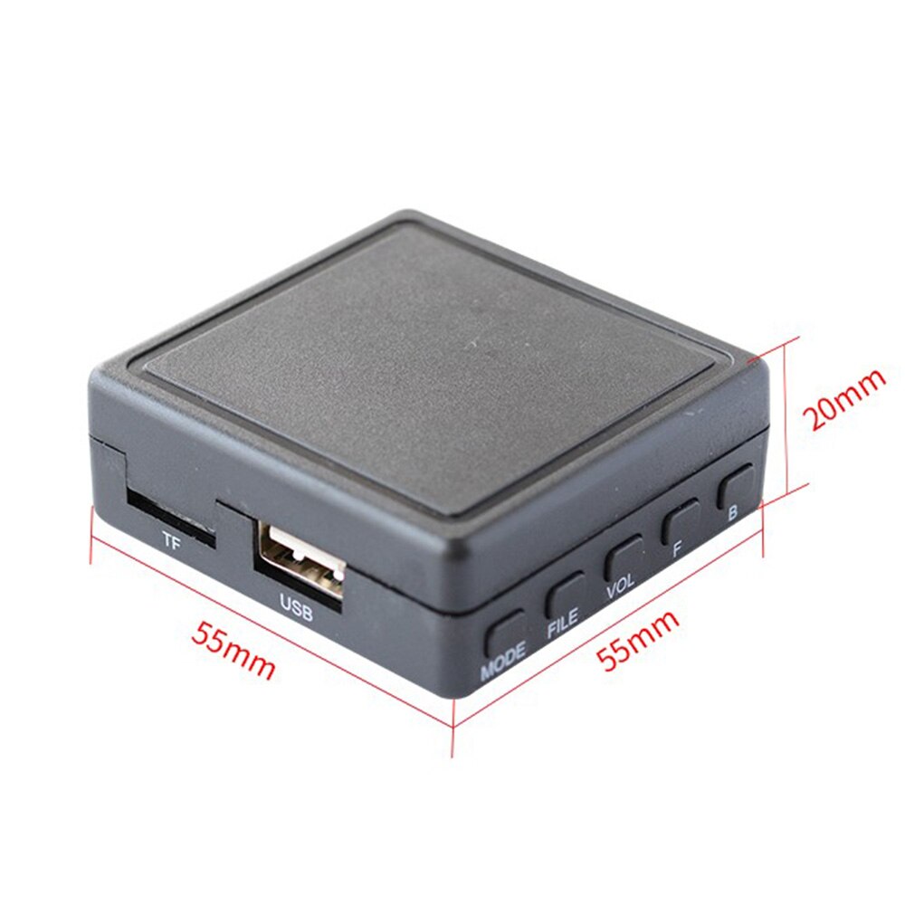 For Ford 6000CD Radio Bluetooth Music Adapter Black Accessories Part Car