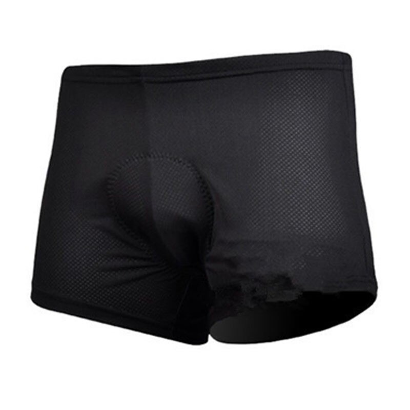 Unisex Plus size Black Bicycle Cycling shorts Solid Comfortable Underwear Sponge Gel 3D Padded Bike Short Pants Cycling Shorts