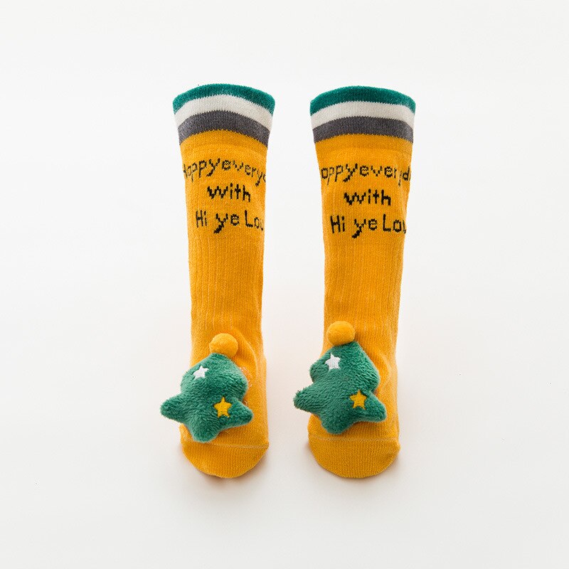 1pair Children's Baby Socks Soft Cotton Cartoon infant knee high socks Long Cute for Kids boys Girls 0-5 Years old cheap stuff: a3 / 1-3year 11-14cm