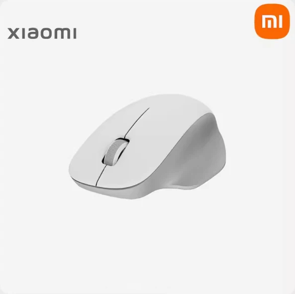 Original Xiaomi Wireless Mouse Comfort Edition 2.4GHz USB Receiver High Precision Sensor Portable Silent For macOS Andriod: WHITE