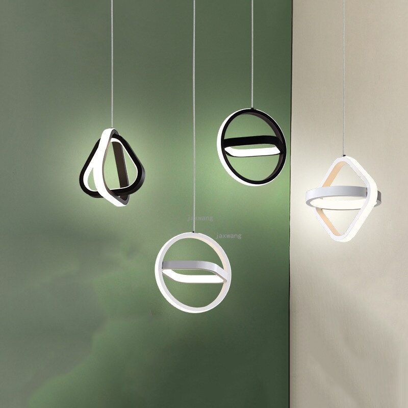 Moderne led belysning lysarmaturer restaurant pendel lys minimalistisk hjem stue pendel ophængt armatur