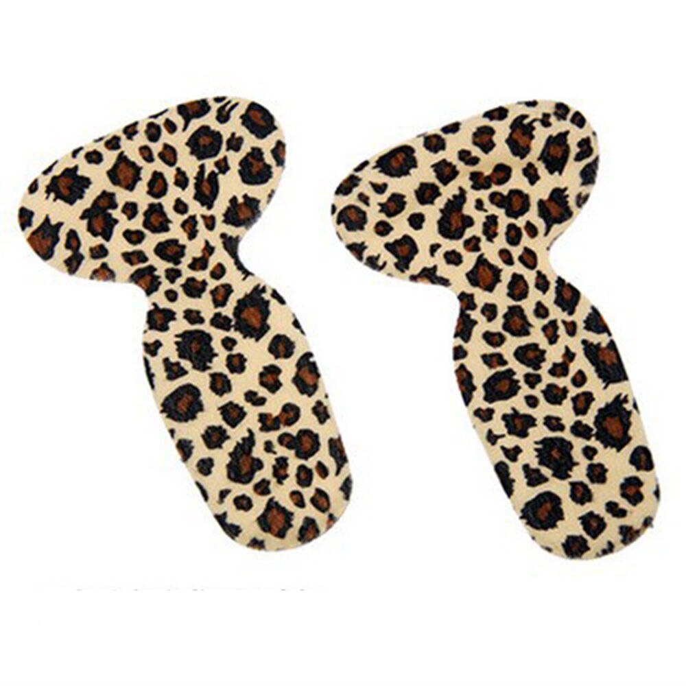 1Pair 2 in 1 Women Silicone Useful T-Shape Thread Thicker Rear Foot Wear Stickers High Heels Soft Mat