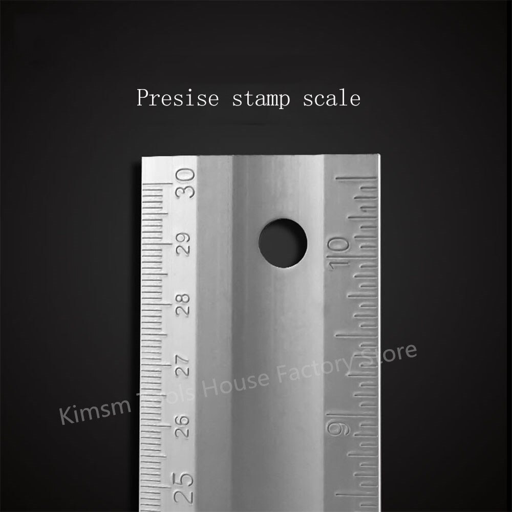 Metric/Inch Woodworking Square Ruler 90 Degree Right Angle Ruler With Bubble Level Measuring Instrument Engineer Measuring Tool