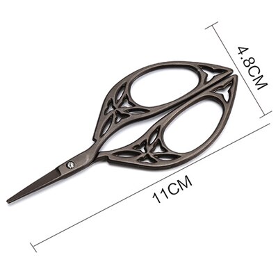 Ciseaux de broderie Zakka Vintage | Point de croix en Bronze et titane, artisanat outils ménagers 1 pièces: Style3