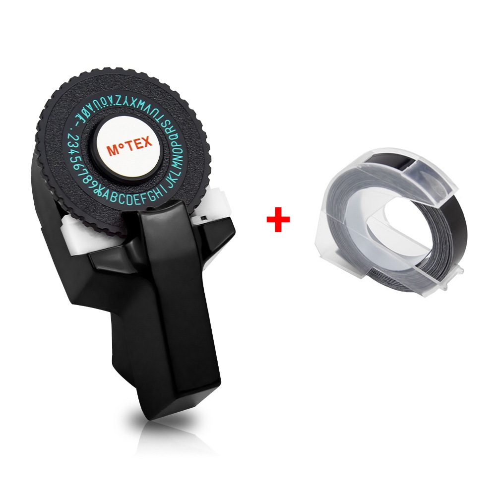 5 pk etikettendrucker kompatibel für 3d dymo-etikettenbänder, mehrfarbig , 9mm druckerbänder, motex  e101 , 1610 cidy  c101 etikettenmaschinenbänder