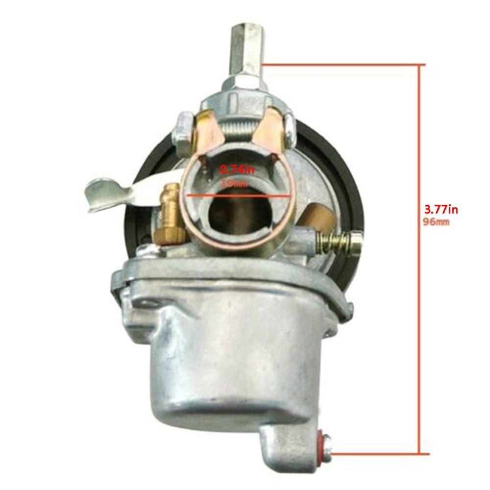 Carburateur Voor 49Cc 60Cc 66Cc 80Cc 2 Takt Motor Motor Gemotoriseerde Fiets Hoge Prestaties Grote Betrouwbaarheid