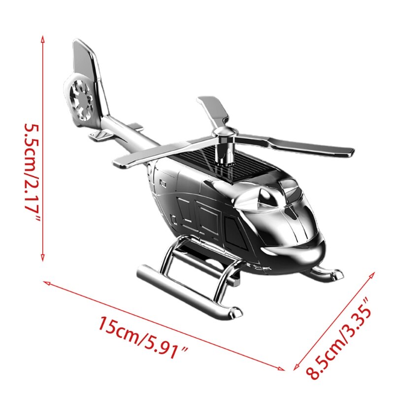 Solar- Hubschrauber Duftenden Aromatherapie Automobil Parfüm Geruch Entferner Auto Lufterfrischer Fahrzeug Auto Innen Dekor