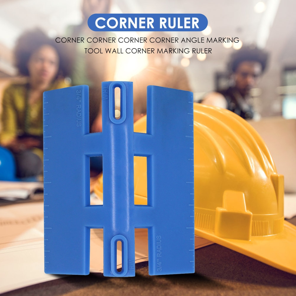 Plastic Corner Marking Rulers Carpenter Gauge Measuring Gauging Mark Hands Tools Lightweight Parts Gauging Survey