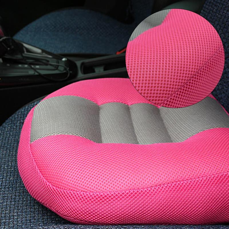 Car Seat Booster Cushion Heightening Height Boost Mat Portable Breathable Driver Expand Field Of View Seat Pad Car Accessories