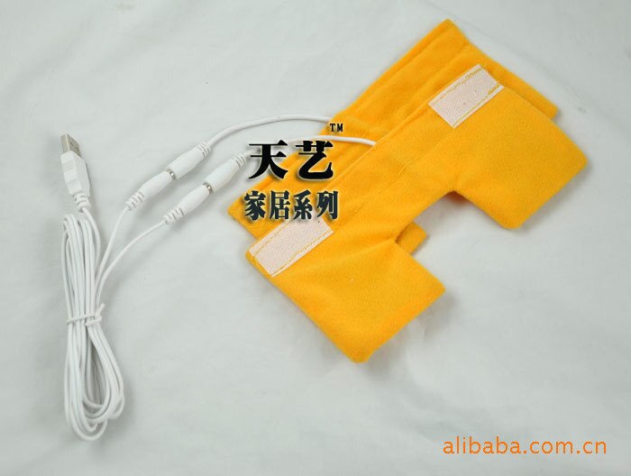 USB dubbele side verwarming vel/verwarming handschoenen met accessoires/verwarming vel/lijn lengte 1.5 meters