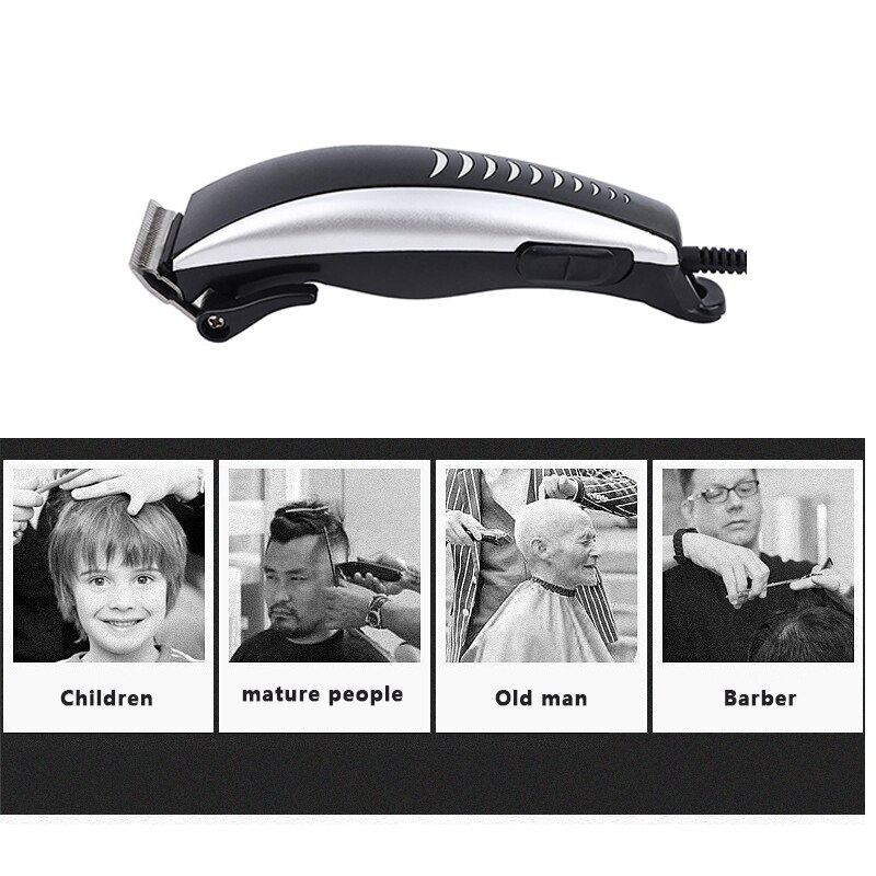 Hair Clippers Barber Haircut Sculpture Cutter Rechargeable Razor Trimmer Adjustable Cordless Edge for Men