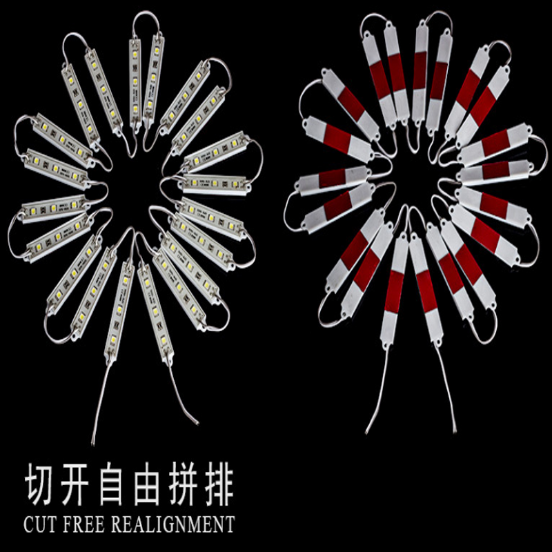 20PCS LED Module 5050 3 LED DC12V Waterproof Advertisement LED Modules Super Bright Lighting White/Warm white/RGB color