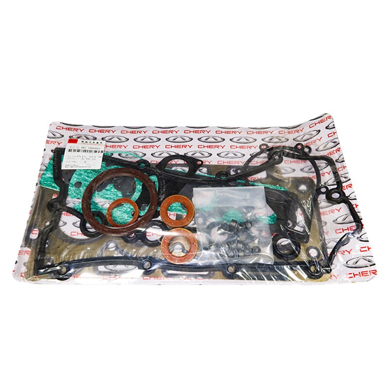 1 sæt komplet motorreparation komplet pakningssæt 3 modeller til kinesisk chery tiggo suv 481 484 e4 g 16 motor autocar motorreparationsdel