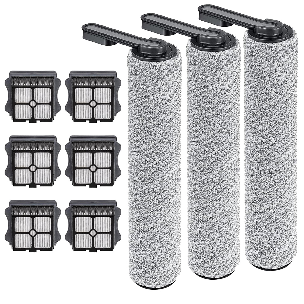 Roller Fit For Tineco iFloor 5 Breeze Complete Wet Dry Vacuum Cleaner Accessories Replacements Spare Parts Roller Brush Filter: MULTI