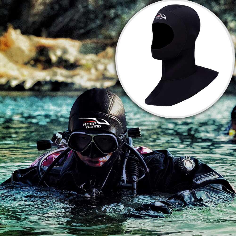 Casquette de plongée en apnée, chapeau de protection pour la tête, les oreilles et le cou