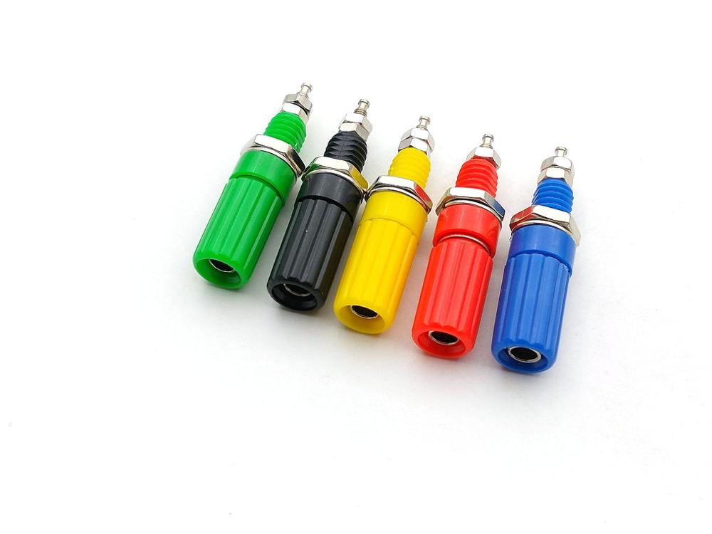 10PCS Binding Post FOR Speaker 4mm Banana Plug Test probe Conversion ADAPTER