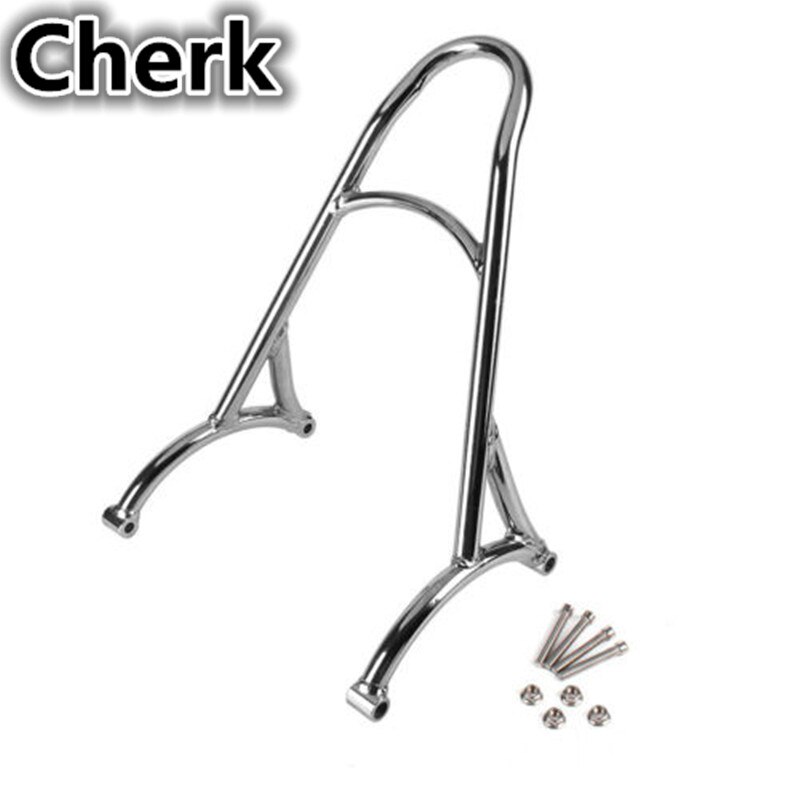 Motorsykkel deler passasjer ryggstøtte pingle bar chrom til harley sportster xl jern nightster 883 1200 04-15