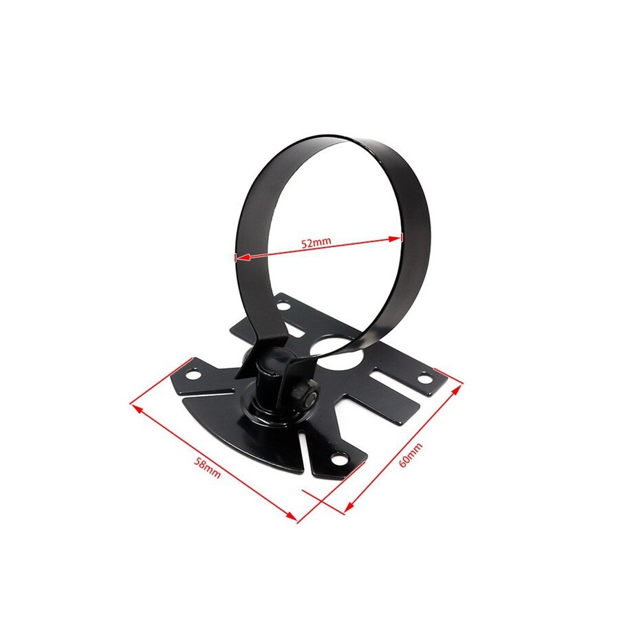 52mm Auto Auto Single Gat Meter Gauge Holder Metal Speed Meter Houder/Multimeter Houder/Rotary Clip 1 paar