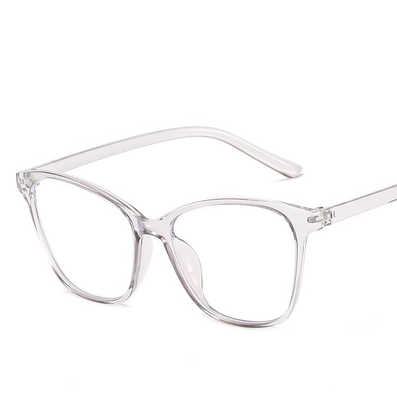 Classic Vintage Optical Glasses Frames Women Men Cat Eye Prescription Glasses Clear Len Anti-blue Light Eyewear Spectacle UV400: 4