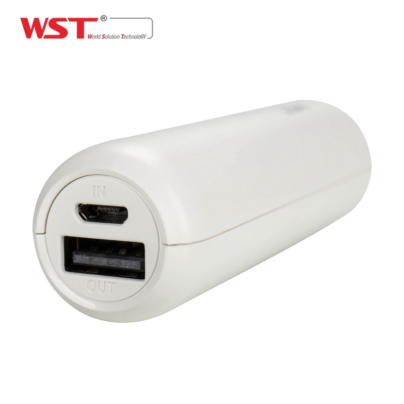 Wst-mini bateria externa portátil original para celular, bateria portátil, 3350mah, carregador de bateria, tamanho de bolso, viagem