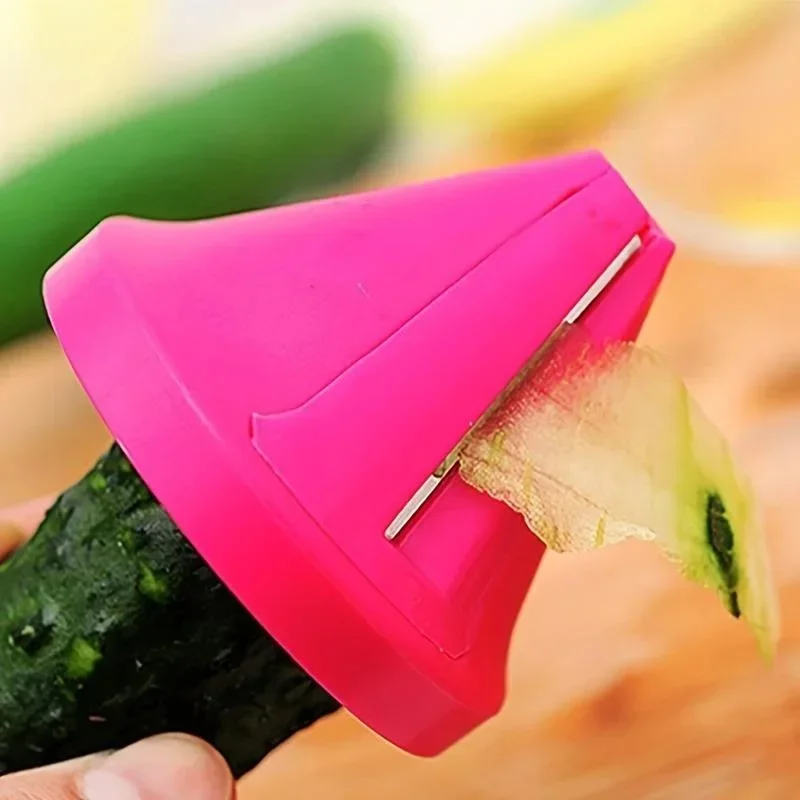 Spiralizer Groentesnijder, Handheld Spiralizer Groente Fruit Courgette Noodle Maker Rasp Slicer Cutters, Keukengadget: Rood