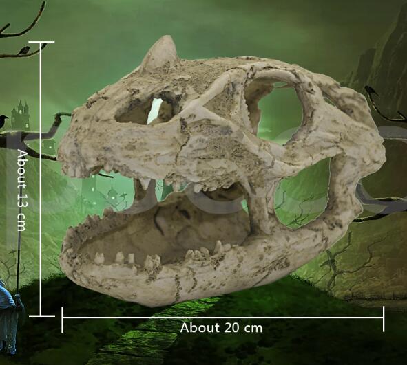 Phantom decoration of fish tank.High grade resin Specializing in the production of the skull .Horrible fish tank decoration: Yellow