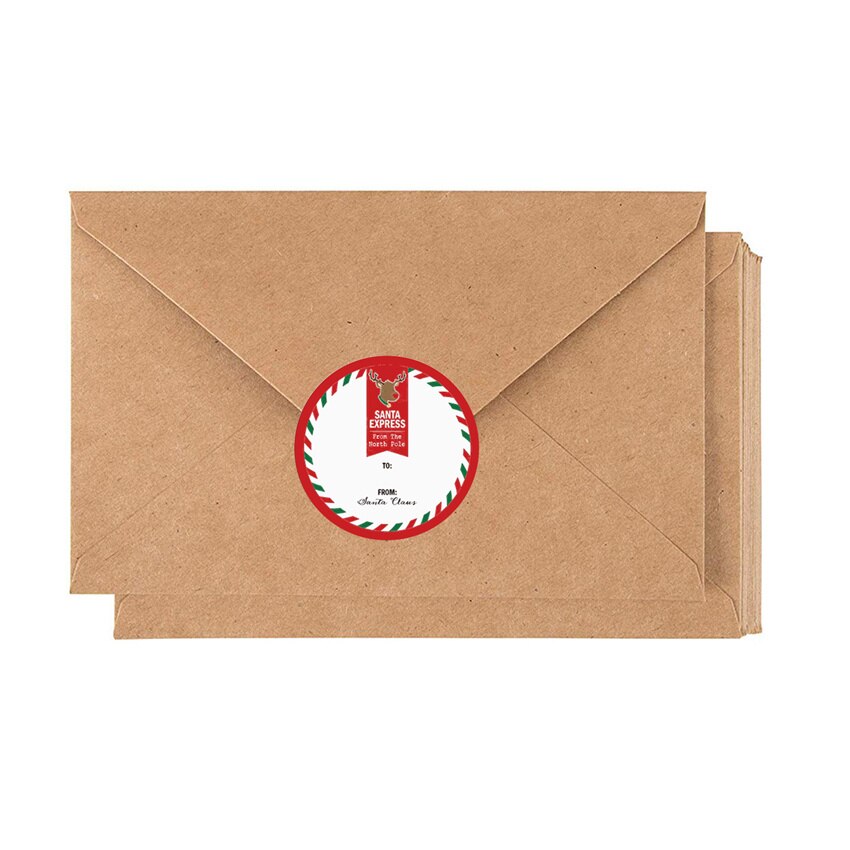 1 cal wesołych świąt naklejki świąteczne cukierki choinkowe torba pieczęć robić naklejenia prezenty bożonarodzeniowe karty dekoracyjne pocztówka etykiety noworoczne ozdoby