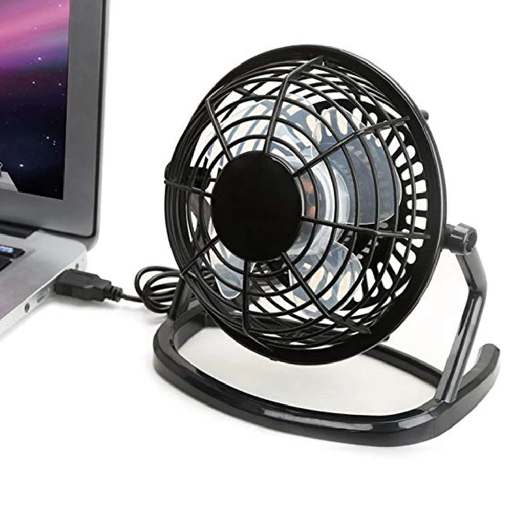 Summer Portable Desktop USB Fan DC 5V Mini Cooler Fans 180 Degree Rotatable Fan For Computer PC Laptop Notebook
