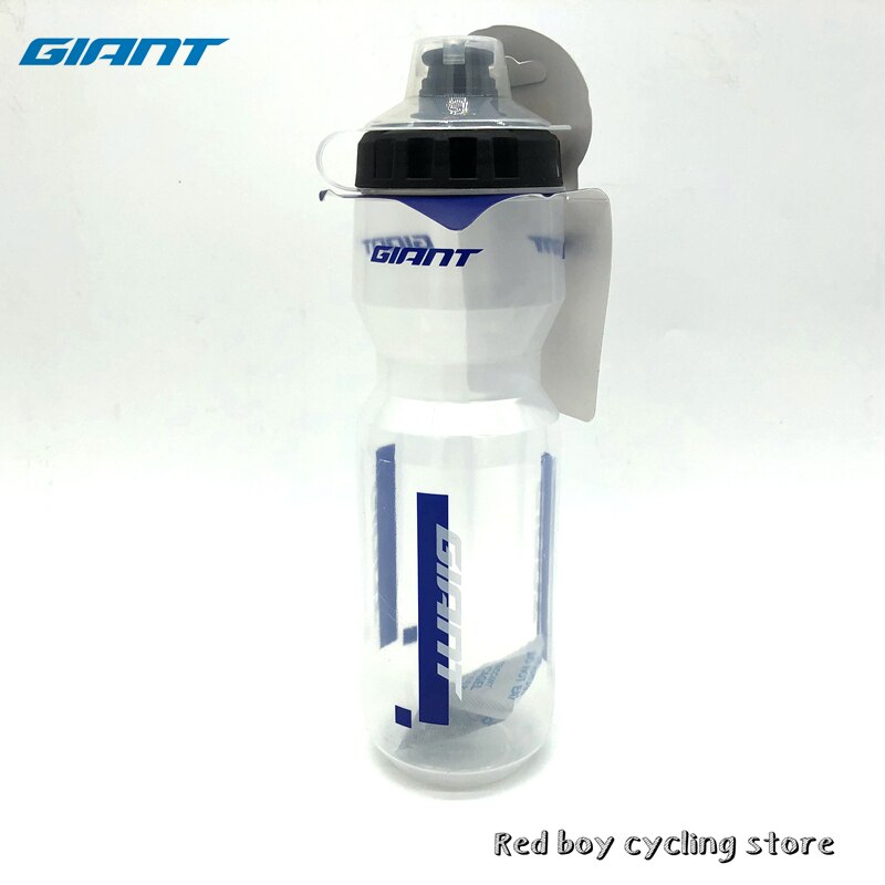 GIANT Official Gear Sports cycling bike 600ml 750cc Ultralight Water Bottle outdoor bicycle bottle Cycle Equipment: 750ml Clear blue