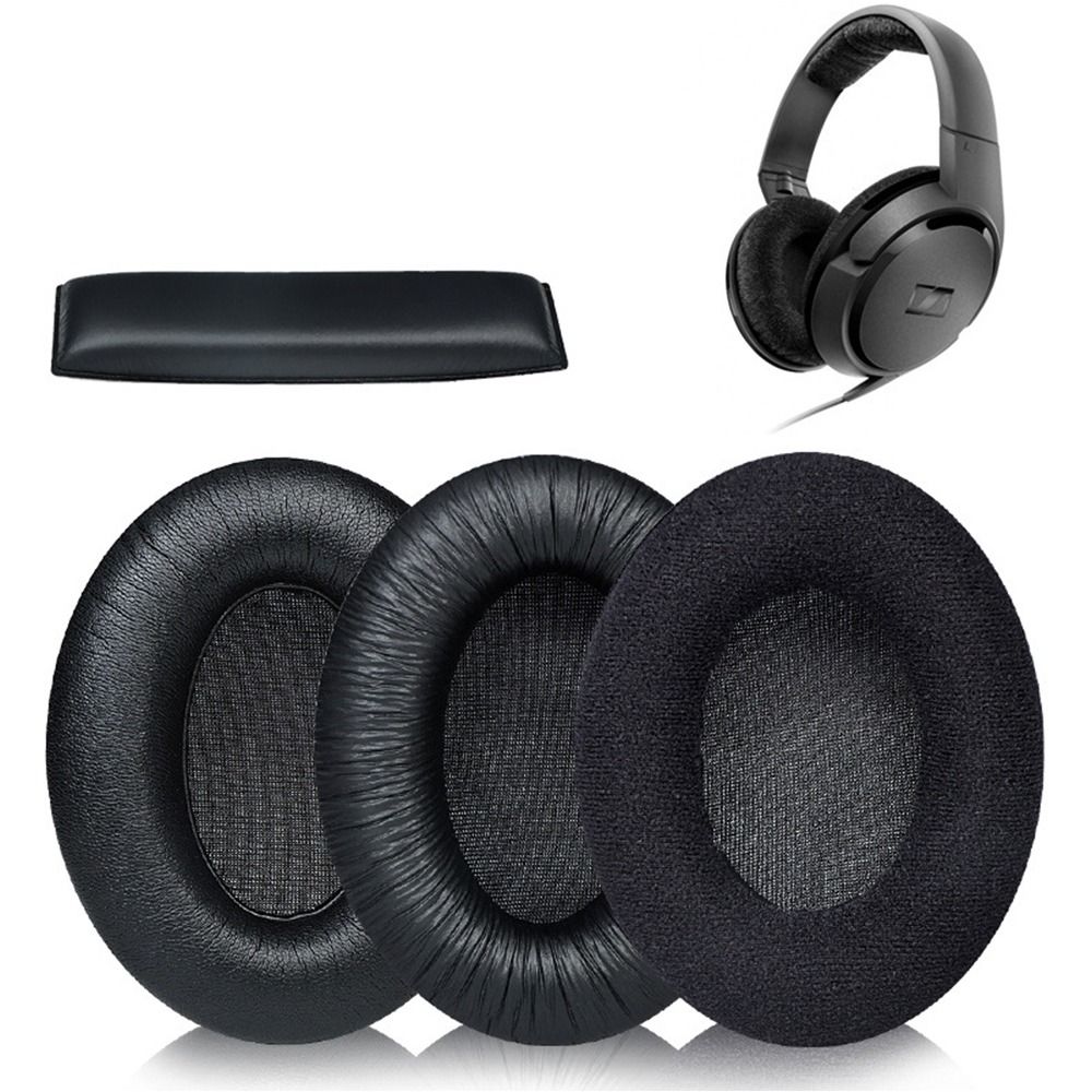 Almohadillas para los oídos Sennheiser HD418 HD419 HD428 HD429 HD439 HD438 HD448 HD449, 1 par