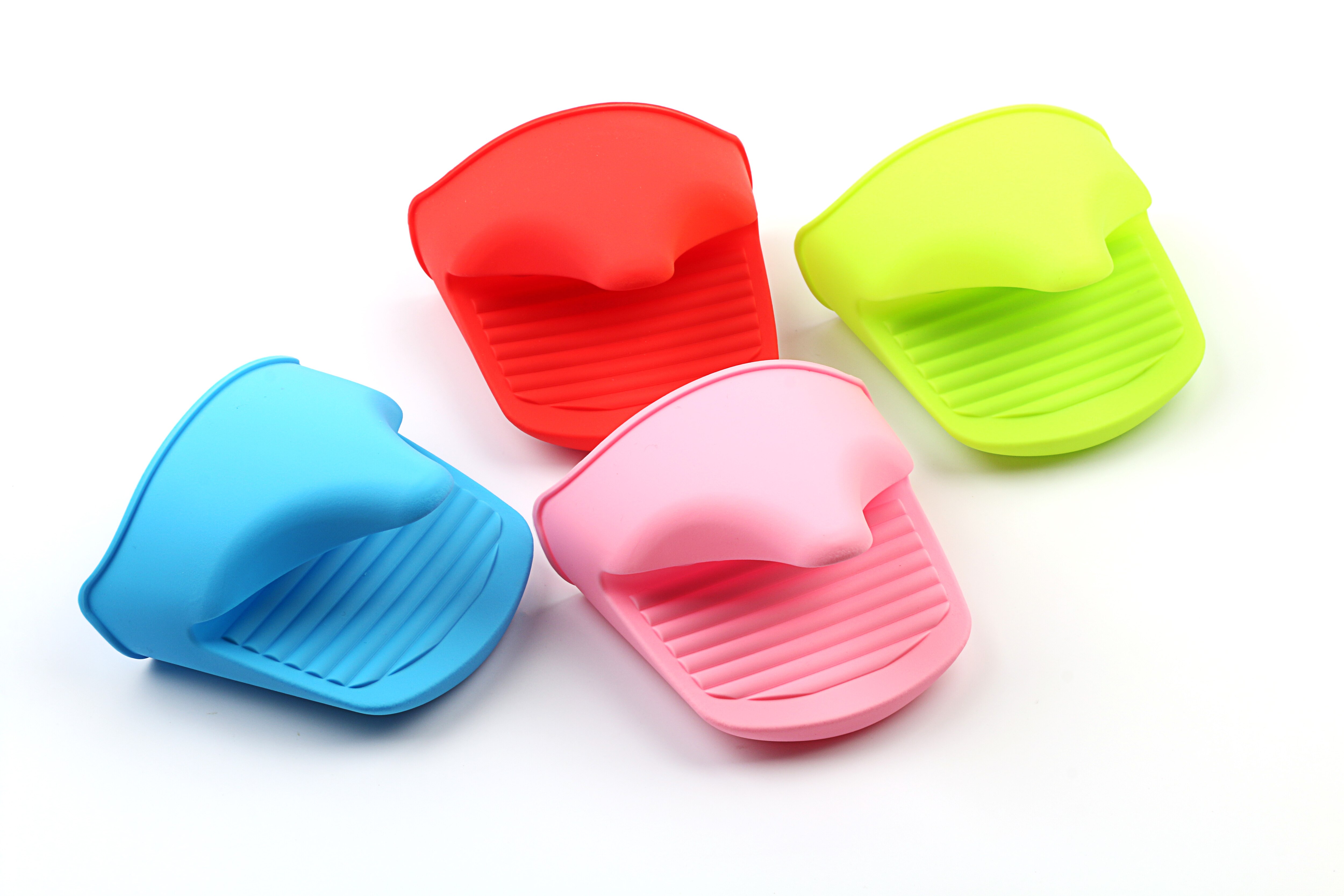 1Pcs Silicone Hittebestendige Handschoenen Clips Isolatie Non Stick Anti-Slip Pot Darm Houder Clip Koken Bakken Oven mitts