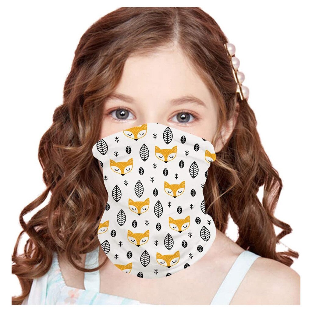 Enfants enfants garçons filles écharpe magique Bandanas cou guêtre Tube dessin animé impression chapeaux extérieur visage couverture foulards bandeau
