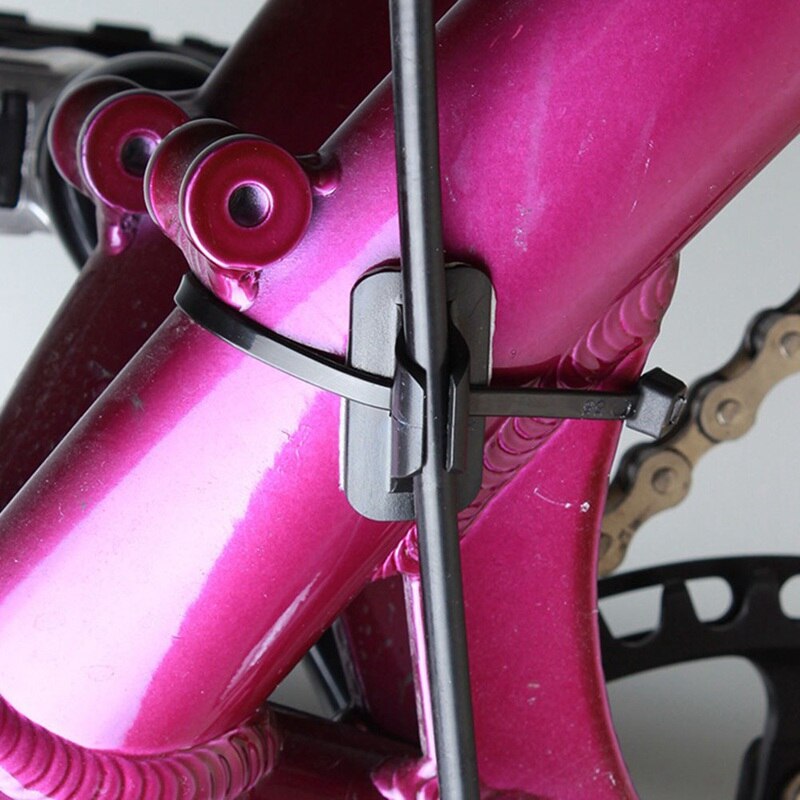 1Pcs Cable Holder Bike Housing MTB Fitting Lines Guide Clip Clamp Zip Ties Tidy Brake Gear Accessory