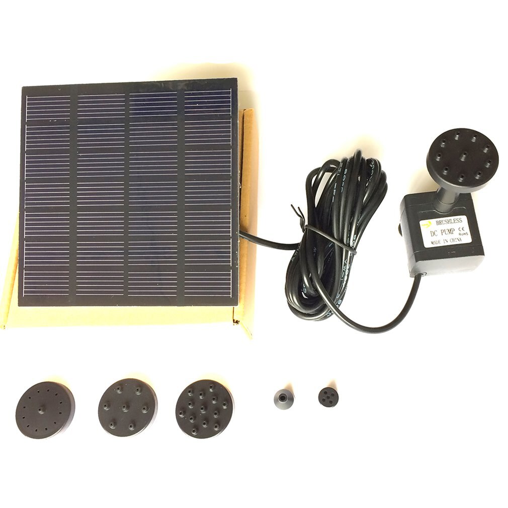 Solar Power Water Pump Garden Fountain Pool Watering Pond Pump Pool Aquarium Fish Tank with Separate Solar Panel