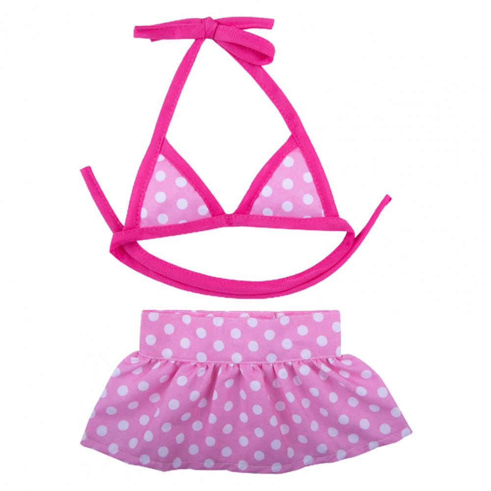 1 ensemble Bikini pour animaux de compagnie chien ruban de fixation confortable impression claire Ins été Bikini pour animaux de compagnie été thème chien Bikini pour petits chiens XS-L: XS / Rose